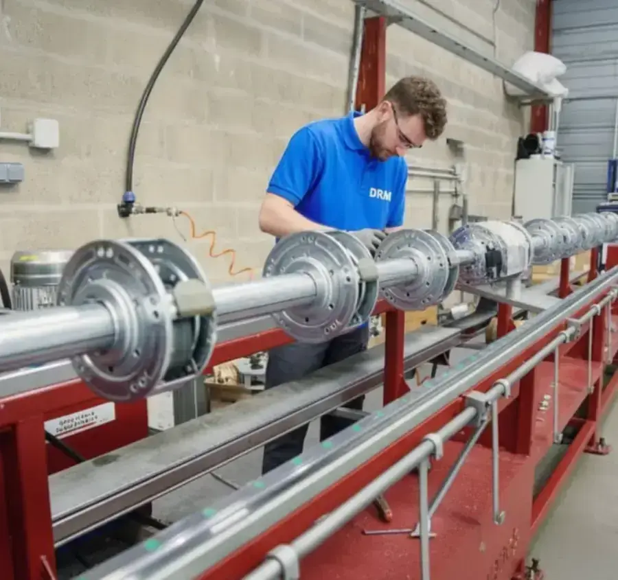 Fabrication sur mesure rideau métallique à France - DRM